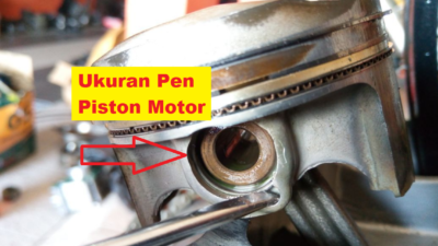 Ukuran Diameter Pen Piston Motor Honda Yamaha Suzuki Kawasaki Lengkap