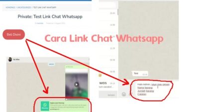 2 Cara Membuat Link WA (wa.me & api.whatsapp) Untuk Klik Chat Whatsapp